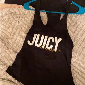 Black juicy couture tank